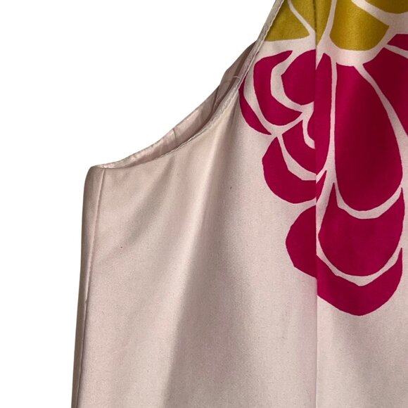 Jones New York Floral 6 Sleeveless Sheath Dress Pink/Orange/Green Y2K Retro - Picture 12 of 16